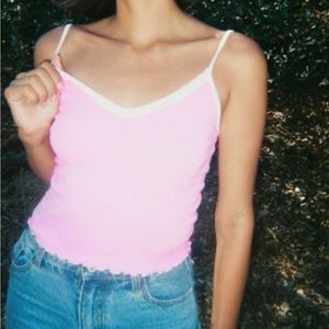 JOHN GALT PINK NICOLETTE TANK